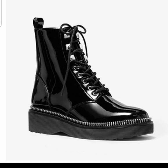 Michael Kors Combat Boots - Picture 4 of 4